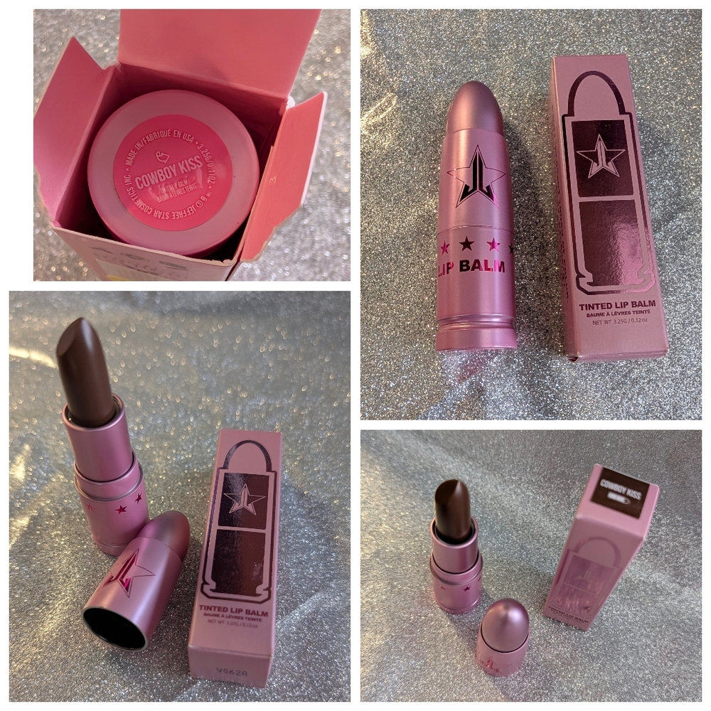 Cowboy Kiss Hydrating Supple Lip Balm In Dark Brown By Jeffree Star NIB - Picture 6 of 13